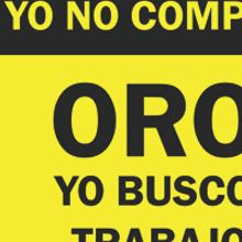 Campaña Sensibilización. "Yo no compro oro, yo busco trabajo". Creative Consulting, Art Direction, Design, Education, Multimedia, and Advertising project by Manuel Gallego - 07.09.2014