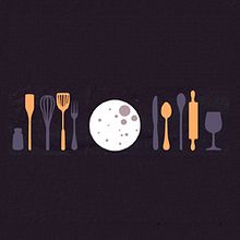 Banner Blog: Y a la luna se le ve el ombligo. Graphic Design project by Marta Quílez India - 07.10.2014