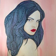 Liquid eyes . % María Contreras tarafından hazırlanan Güzel sanatlar, Tasarım, Geleneksel illüstras, on, Tablo, Ve Sanat ve El Sanatları projesi - 07.11.2014