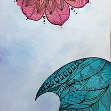 Guili's wave . % María Contreras tarafından hazırlanan Sanat ve El Sanatları, Güzel sanatlar, Tasarım, Geleneksel illüstras, on, Ve Tablo projesi - 07.12.2014