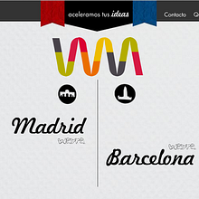 WAYRA Proyecto WEB PARA promocionar la Creación de Empresas de Madrid y Barcelona. Web Development, Design, and Web Design project by Verónica Moreno - 07.13.2014