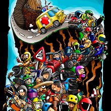 Velefique Ein Projekt aus dem Bereich Traditionelle Illustration von Luis Alvarez de Juan - 09.06.2014