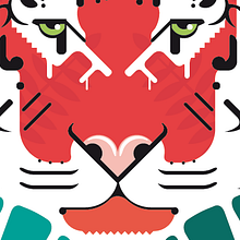 El tigre de mi vida. Ein Projekt aus dem Bereich Grafikdesign und Traditionelle Illustration von Antonio Domínguez Valdés - 15.07.2014
