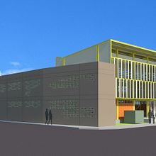 2013///Proyecto Edificio Anexo Feria del Este . Un proyecto de Arquitectura de Guillermo Enrique León Escalona - 17.07.2014