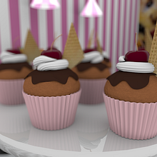 Candy Shop 3D Ein Projekt aus dem Bereich 3D von Azucena Creis Sebastián - 17.07.2014