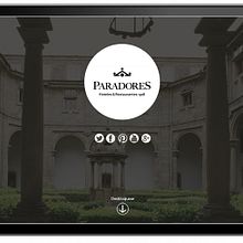 Diseño app tablet - Empresa: Paradores. Projekt z dziedziny Web design użytkownika Rosa María Santamaría Falcón - 17.05.2014