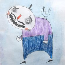 disturbing characters. Character Design, and Traditional illustration project by Mickael Brana - 07.17.2014
