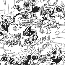 Cómics desde la infancia. Traditional illustration project by Javier Castillo García - 07.17.2014