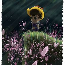 La princesa caballero. Een project van Film, video en televisie, Ontwerp van personages, Redactioneel ontwerp y Traditionele illustratie van David Pavón Benítez - 18.07.2014