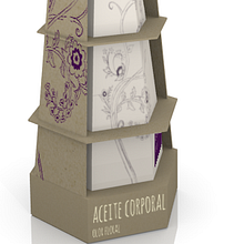 Packaging Aceite Corporal Ein Projekt aus dem Bereich Verpackung von Azucena Creis Sebastián - 19.07.2014