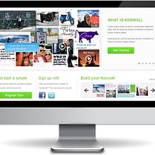Koowall. Un proyecto de UX / UI, Diseño Web y Desarrollo Web de Jorge Combalia - 19.07.2014