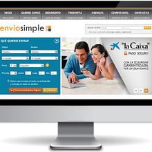Envio Simple. Un proyecto de UX / UI, Diseño Web y Desarrollo Web de Jorge Combalia - 19.07.2014