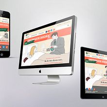 Microsite responsive y e-mailing para Udima. Web Design, Advertising, and UX / UI project by Marta Velasco Zurro - 04.18.2014