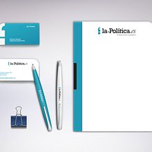 Identidad Corporativa de la-Politica.es. Br, ing, Identit, Design, and Graphic Design project by Marta Velasco Zurro - 07.06.2014