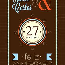 Felicidades! . Un proyecto de Diseño gráfico de Esther Montero - 20.07.2014