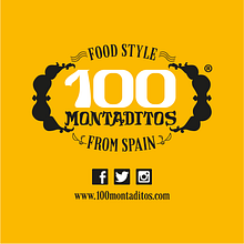 100 Montaditos USA. Br, ing, Identit, Art Direction, and Graphic Design project by Celina Sabatini - 07.21.2014