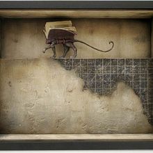“Panthera Liber” Diorama. Traditional illustration project by Óscar Sanmartín Vargas - 07.21.2014