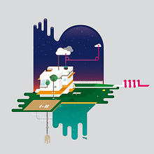 Ciclo del Agua Ein Projekt aus dem Bereich Verlagsdesign, Grafikdesign und Traditionelle Illustration von Antonio Domínguez Valdés - 21.07.2014