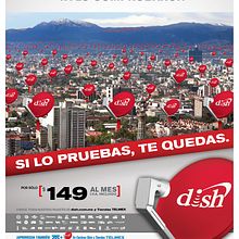 Dish: Más de 2 millones de familias ya lo comprobaron. Un progetto di Direzione artistica, Graphic design, Marketing e Pubblicità di Enrique Ortiz García - 21.07.2014
