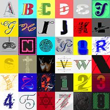 36 Days Of Type. Un progetto di Graphic design, Illustrazione tradizionale e Tipografia di Noem9 Studio - 22.07.2014