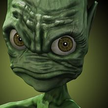 Alien. Un progetto di 3D, Animazione e Character design di Xavier Galceran - 24.07.2014