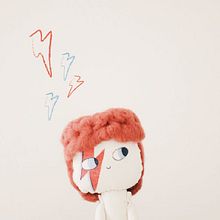 David Bowie Doll. Projekt z dziedziny Craft i Projektowanie postaci użytkownika Elena Sánchez Santos - 25.07.2014