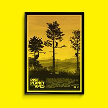 The Planet of the Apes Trilogy. Film, Video, TV, Graphic Design, and Traditional illustration project by Eric Veiga Gullon - 07.25.2014