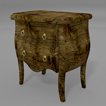 Comoda Antigua Ein Projekt aus dem Bereich 3D von Juan Diego Caballero Prieto - 28.07.2014