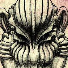 Lovecraftiano. Character Design, Photograph, and Traditional illustration project by Jaime García Mendoza - 03.14.2014
