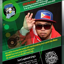 Flyer Rocky Rock. Graphic Design project by Miguel Angel Alvarez Fernandez - 09.26.2013