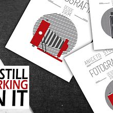 Porpuesta de logo y sus versiones para Aniceto Studio. Design project by Eva - 07.31.2014