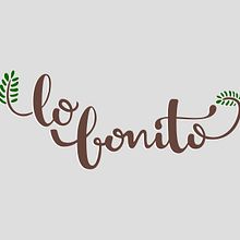 Lo Bonito Branding. Un progetto di Design di Alba López Martín - 01.08.2014