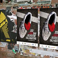 XXX Vuelta Popular San Silvestre Salmantina. Graphic Design, Photograph, Post-production, and Advertising project by Rafael Rumbo Viera - 05.29.2013