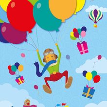 ILUSTRACIONES PARA PIÑATAS INFANTILES. Fine Arts, Design, Graphic Design, and Traditional illustration project by Elías Debón - 08.03.2014