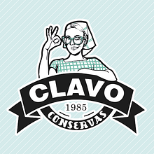 logo Conservas. Art Direction, and Graphic Design project by Ángela Búa - 02.10.2014