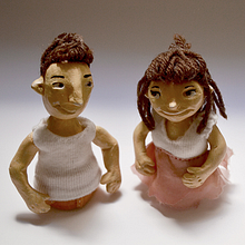 Finger puppets . % Paloma G tarafından hazırlanan Sanat ve El Sanatları projesi - 08.05.2014