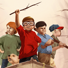 The Lost Boys: Pirates Of The Mud. Art Direction, and Traditional illustration project by Alexander Grahovsky - 08.06.2014