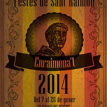 Cartel Festes Sant Raimon 2014. Projekt z dziedziny Projektowanie graficzne, W, darzenia i  Reklama użytkownika Oscar Aceves Gallardo - 17.12.2013