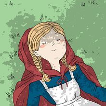 Caperucita Roja . Desain, Desain Karakter, Pendidikan & Ilustrasi tradisional proyek oleh Ana Oncina - 08.10.2014