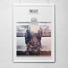 Inside - A fake movie poster. Projekt z dziedziny  Manager art, st, czn, Design i Fotografia użytkownika Kike Escalante - 10.08.2014