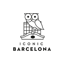 Iconic Barcelona. Graphic Design, and Traditional illustration project by Rafa Goicoechea - 08.11.2014