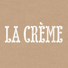La Crème. Un projet de Br, ing et identité, Direction artistique, Design  , et Design graphique de Dorian - 31.03.2011