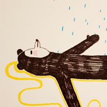 Oso salvaje. Un progetto di Illustrazione tradizionale di BanAni - 12.08.2014