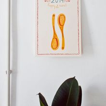 Calendario Happy & Sweet . Un progetto di Illustrazione tradizionale di BanAni - 12.08.2014