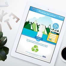 Landing Page. Een project van  Art direction,  Ontwerp y Webdesign van Esther HIJANO MUÑOZ - 12.08.2014