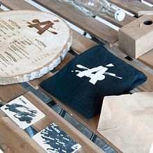 Álamo Branding & Interior. Un projet de Br, ing et identité, Direction artistique , et Sérigraphie de Noem9 Studio - 17.08.2014