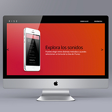 Rise Responsive Web Design. UX / UI, and Web Design project by Laura Del Rio - 08.23.2014