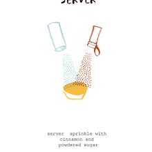 Pastéis de Belém's recipe (Magazine illustration) . % Paloma Corral tarafından hazırlanan Geleneksel illüstras, Ve on projesi - 08.18.2014