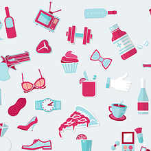 App Icons. Traditional illustration project by Laura Del Rio - 08.18.2014