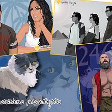 Illustraciones personalizadas. Un progetto di Illustrazione tradizionale di Roberto Gualda - 18.08.2014